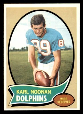 1970 Topps Football #223 Karl Noonan EX/MT *d5 - Image 1 of 2