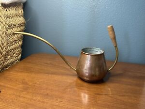 MCM ODI solid copper and wood watering can made in Korea