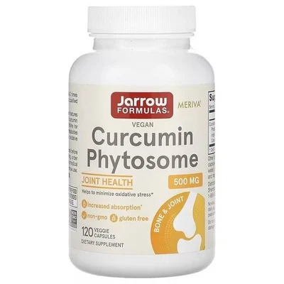 Jarrow Formulas Curcumin Phytosome, 120 capsule vegetali - Immagine 1 di 2