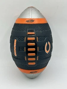 Chicago Bears Nerf Pro Grip Football NFL palla con licenza giocattolo sportivo raro - Foto 1 di 10