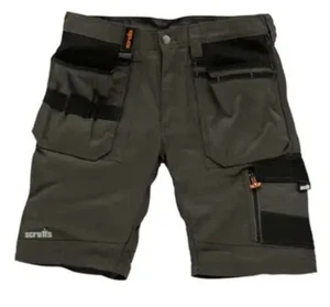 Scruffs Trade Shorts, Slate Grey, UK Waist 36". New In Bag With Labels. - Picture 1 of 4
