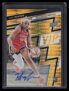 2025 Panini National Convention VIP Gold Autographs rc4 Kiki Iriafen RC Auto /10 - Bild 1 von 2