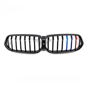 Single Line M Color Front Grill Center Grille For 2021+ BMW 6 Series GT G32 - Picture 1 of 5