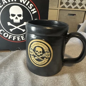 Taza de café Death Wish 10 años aniversario tazas hasta una década agotada 2673/3050 - Imagen 1 de 4