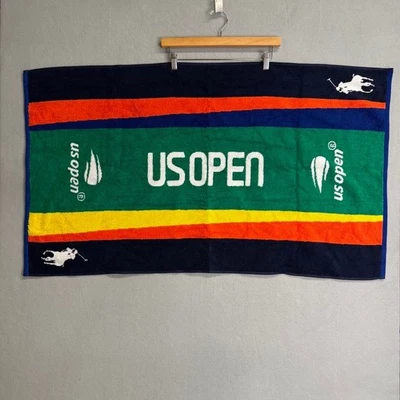 Toalla de tenis POLO Ralph Lauren oficial 2024 US OPEN USOPEN 24x44 pulgadas Foto 1 de 4