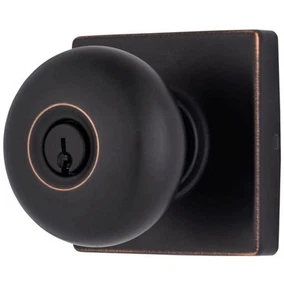 Brinks E2416 Mendocino Knob Set - Bronze - Picture 1 of 3