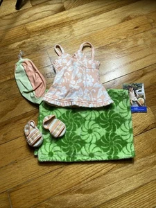 American Girl Doll Molly's 1944 Swimsuit Retired Not Complete - Picture 1 of 8