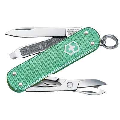Navaja de Bolsillo Victorinox Classic SD Alox Como Nueva Ejército 0.6221.221G Suiza Foto 1 de 4