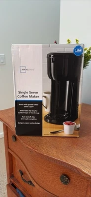 Major Stay cafetera negra de un solo uso nueva para tazas K o reutilizable Foto 1 de 2