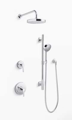 Kohler Awaken K-26914-Y-CP Head Bar Valve Trim Diverter Shower System Chrome NEW - Image 1 of 4