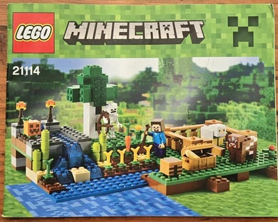 ✅ Lego Minecraft 21114 The Farm Complete w/ Manuals & Minifigures - Image 1 of 2