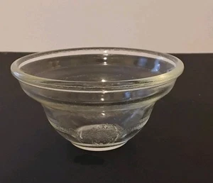 Plato para hornear manzana de vidrio transparente 'GLASBAKE #311' diseño interior de aproximadamente 5" x 2,5" - Imagen 1 de 9