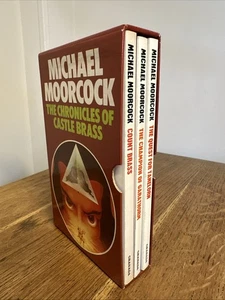 The Chronicles of Castle Brass by Michael Moorcock UK Slipcased 3 PB Set - Imagen 1 de 19