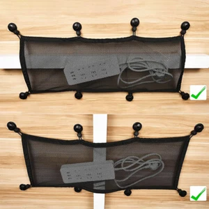 Under Desk Cable Tidy Cord Organisers Mesh Wire Management Net Large Capacity AU - Afbeelding 1 van 15
