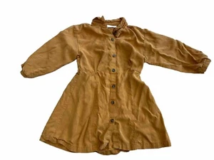 Zara Dress Yellow Girls Size 7 - Picture 1 of 3