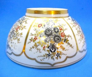 Antique Porcelaine de Paris Far East Style Porcelain Bowl Edme Samson Mark - Picture 1 of 8