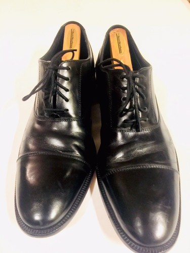 Mocassini Oxford stringati COLE HAAN NikeAir da uomo taglia 11 5 M in pelle marrone punta a cappuccio