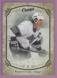 2015 15-16 UD CHAMP'S GOLD PARALLEL HIGH SERIES KINGS WAYNE GRETZKY #310 SP - Picture 1 of 2