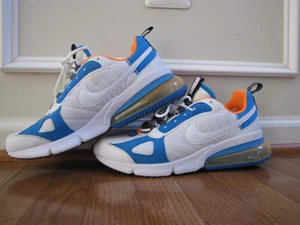 Nike Air Max 270 Futura Mens Running Shoes AO1569-100 White Blue Orange 9 - Picture 1 of 5