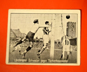 Greiling Fußballmomente - Tschechoslowakei-Schweden 2:2 13.6.1926 #200 ungeklebt - Imagen 1 de 2