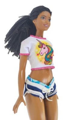 AA African American Barbie doll Model micro braids ooak play or collect - Image 1 of 4