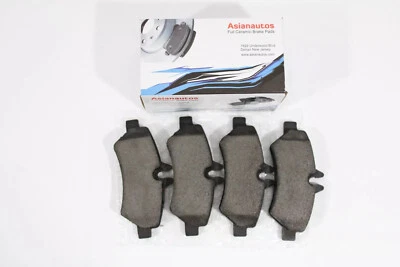 Pastillas de freno traseras de cerámica completa Asianautos para Freightliner Sprinter 3500 2007-2018 Foto 1 de 4