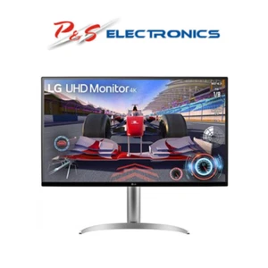 LG 27” 4K UHD 144Hz Ergonomic Gaming Monitor 27UQ750-W - Carton Damaged - Picture 1 of 4