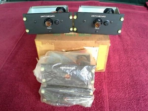 Vintage NOS 1960s Military Spec Switchboard Panels from E-Systems - Picture 1 of 6
