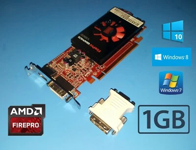 1GB 128-Bit HP PAVILION SLIMLINE Low Profile Half Height Video Graphics Card - Image 1 of 4
