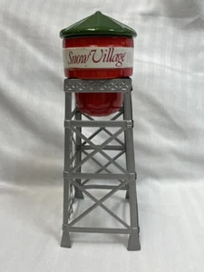 WATERTOWER ACCESSORY Dept 56 Original Snow Village 56.51330 Metal Ceramic Green - Picture 1 of 9