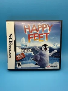 Happy Feet For Nintendo DS Kids / Family Video Game Warner Bros. - Complete CIB - Picture 1 of 3