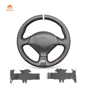 Carbon Fiber Leather Car Steering Wheel Cover for Honda S2000 Civic Type R - Bild 1 von 9