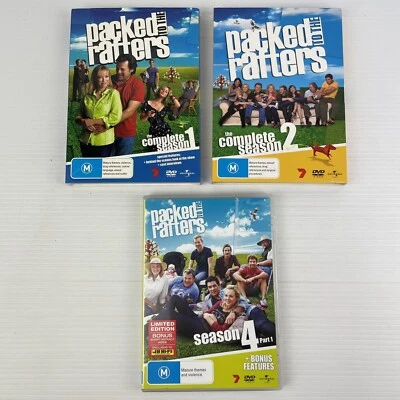 Packed To The Rafters DVD TV Series Season 1 & 2 plus Season 4 Part 1 - Image 1 of 4