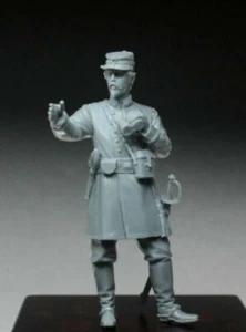 1/35 Harzfigur Modellbausatz US Konföderierter Soldat amerikanischer Bürgerkriegsoffizier - Bild 1 von 6