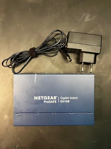 Netgear ProSafe GS108 8-port Gigabit Desktop Switch V4 - Zdjęcie 1 z 1
