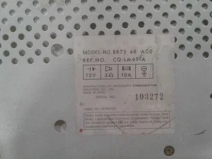 Audio Equipment Radio With Cassette Fits 90-95 MAZDA 323 631713 - Bild 1 von 4