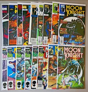 (4)Moon Knight 1983/85/98/99 Marvel Complete Mini Series (17 Total) First Harrow - Picture 1 of 18