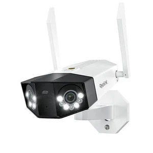 8MP WiFi IP Camera 2Lens Reolink Duo 2 WiFi 180° Two Way Audio Record 24/7 256GB - Picture 1 of 11