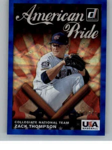 2019 Donruss American Pride Blue #25 Zack Thompson \249 (ref 136946) - Picture 1 of 2