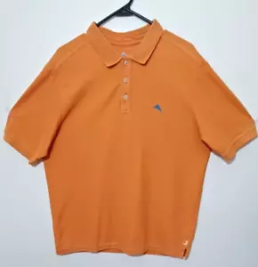 Polo Tommy Bahama uomo taglia L grande arancione manica corta con logo - Foto 1 di 4