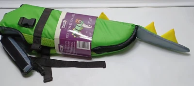Dog Life Jacket Heart To Tail Floatation Aid M Dinosaur - Image 1 of 4