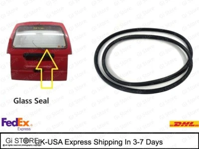 Sello de moldura de vidrio para ventana trasera Suzuki Carry Van/Bedford Foto 1 de 4
