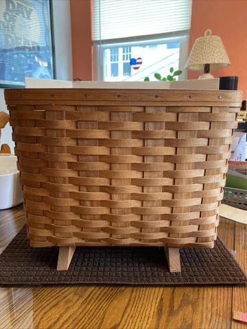 Vintage 1990 Longaberger Large Basket Cover