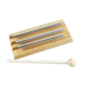 Three-tone Wind Chime Child Toddler Xylophone Percussion Meditation - Picture 1 of 12