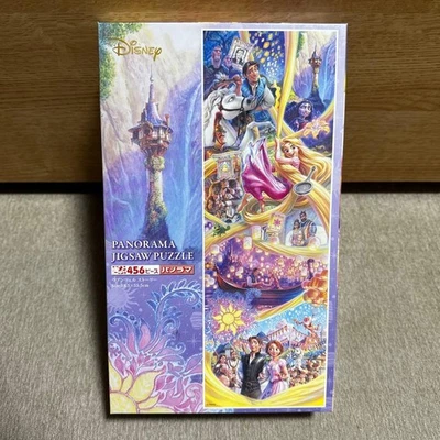 Disney Rapunzel Panorama 456-Piece Jigsaw Puzzle Used Excellent Condition - Image 1 of 2