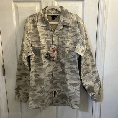 5.11 Tactical Series Taclite Pro Shirt Men’s L Camo Long Sleeve Ripstop NWT - Image 1 of 4