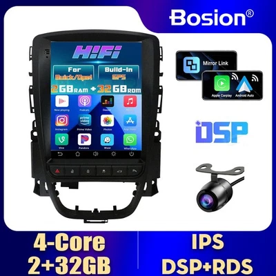 9.7" Für Opel Astra J Buick EXCELLE Verano 09-14 Autoradio Android14 GPS CarPlay - Bild 1 von 4