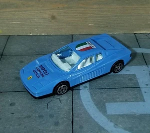 Bburago Ferrari Testarossa Forza Neapel 1986-87 Maßstab 1:43 REPLIK RESTAURIERUNG 4157 - Bild 1 von 18