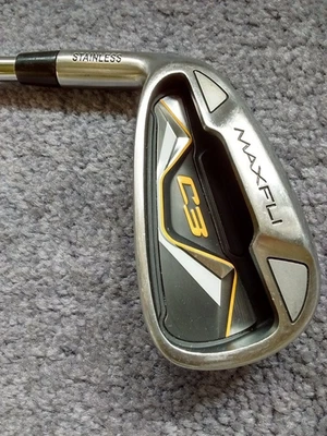 Maxfli C3 Stainless # 7 Iron / Regular Flex - (LEFT HAND) - Image 1 of 4