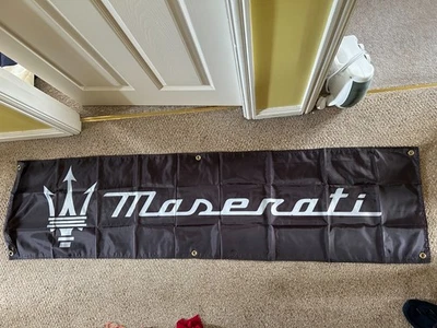 Maserati Banner Flag  - New - Image 1 of 2